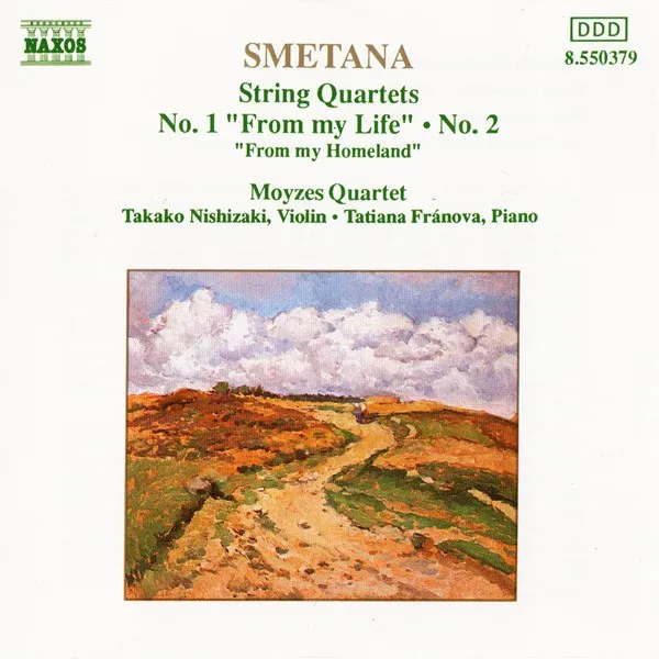 String Quartets no. 1 “From My Life” & no. 2 / “From My Homeland” 封面