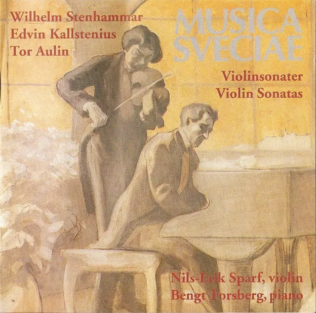 Musica Sveciae: Violinsonater cover