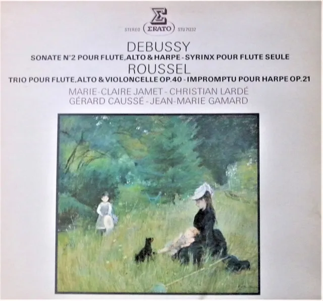 Debussy: Sonate n° 2 / Roussel: Trio 封面