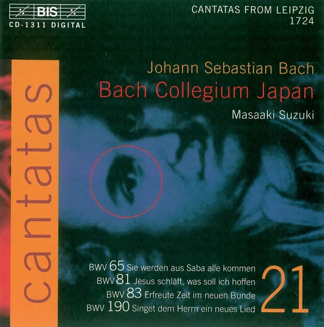 Cantatas, Volume 21 封面