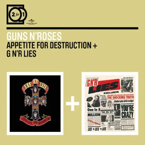 2 for 1: Appetite for Destruction + G N’R Lies 封面