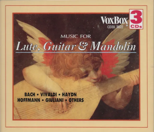 Music for Lute, Guitar & Mandolin 封面