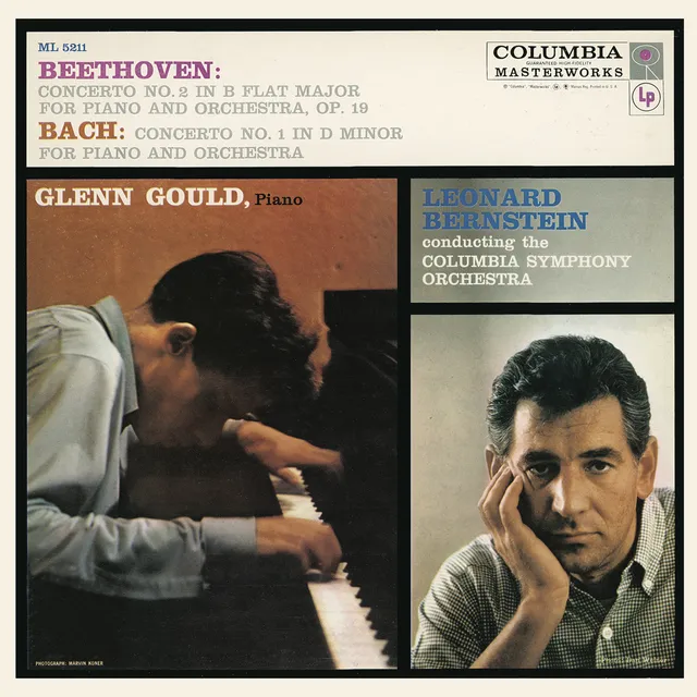 Piano Concerto No. 2 in B-flat major Op. 19 / Keyboard Concerto No. 1 in D minor, BWV 1052 封面
