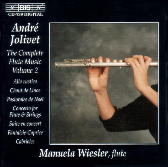 André Jolivet: The Complete Flute Music – Volume 2 封面