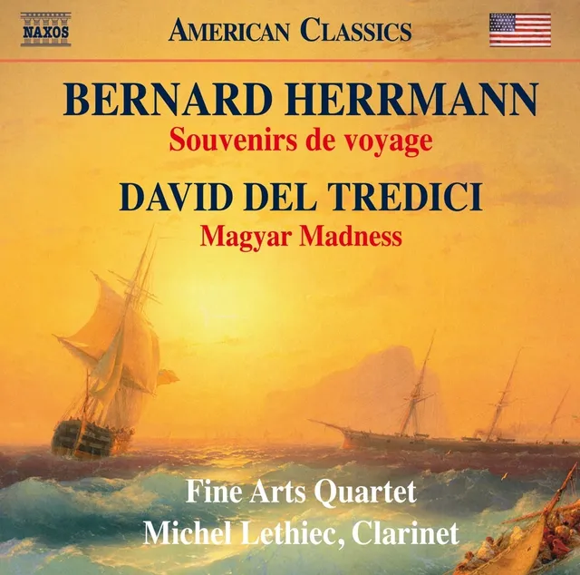Herrmann: Souvenirs de Voyage / Del Tredici: Magyar Madness 封面