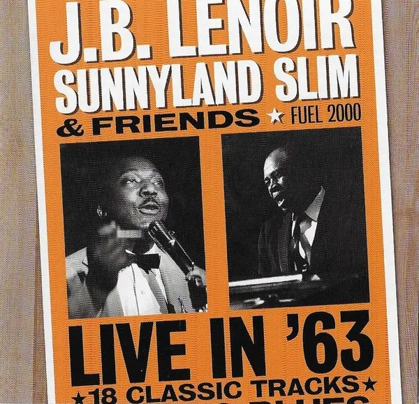 J.B. Lenoir, Sunnyland Slim And Friends: Live In '63 封面