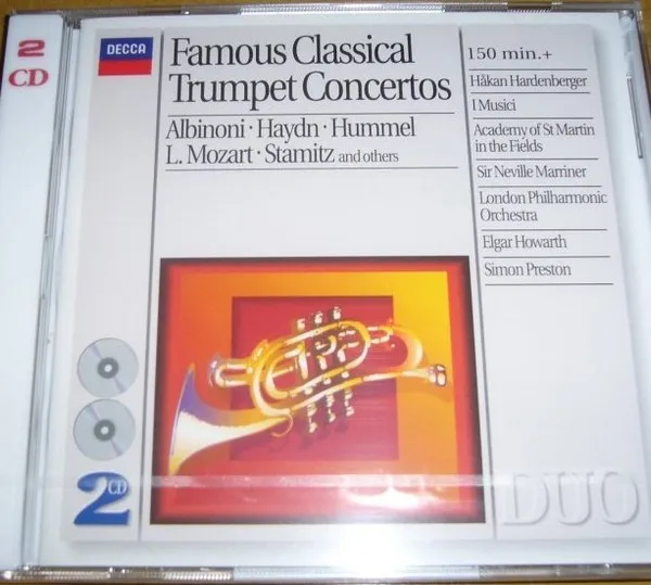 Famous Classical Trumpet Concertos 封面