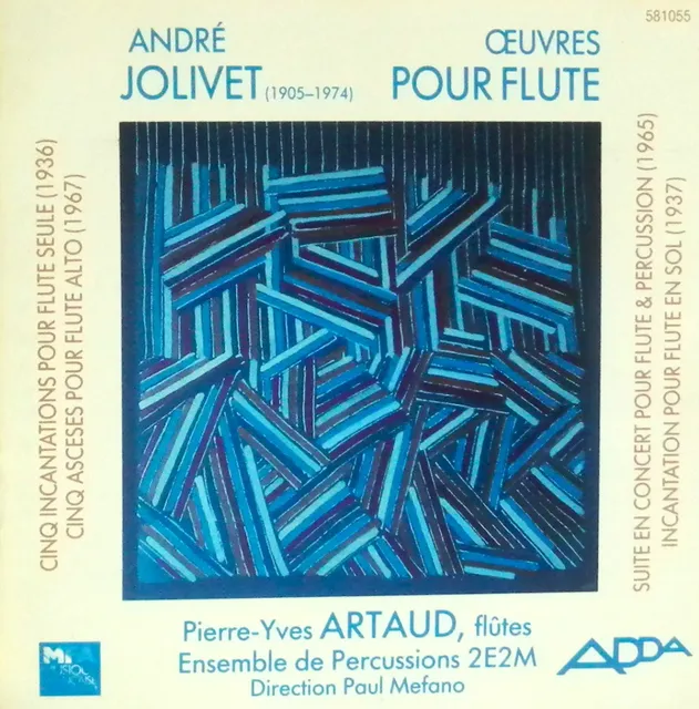 Œuvres pour flûte cover