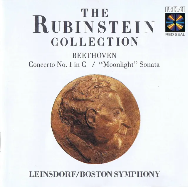 The Rubinstein Collection: Beethoven: Concerto No.1 In C / "Moonlight" Sonata 封面