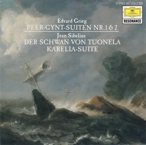 Edvard Grieg: Peer Gynt Suiten Nr. 1 & 2 / Jean Sibelius: Der Schwan von Tuonela / Karelia-Suite 封面
