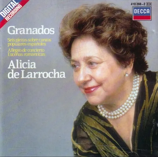 Seis Piezas Sobre Cantos Populares Españoles / Allegro de concierto / Escenas romanticas 封面