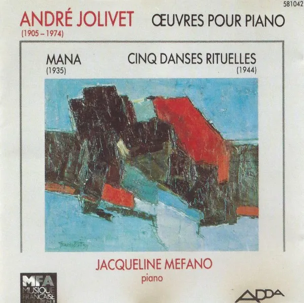 Oeuvres pour Piano cover