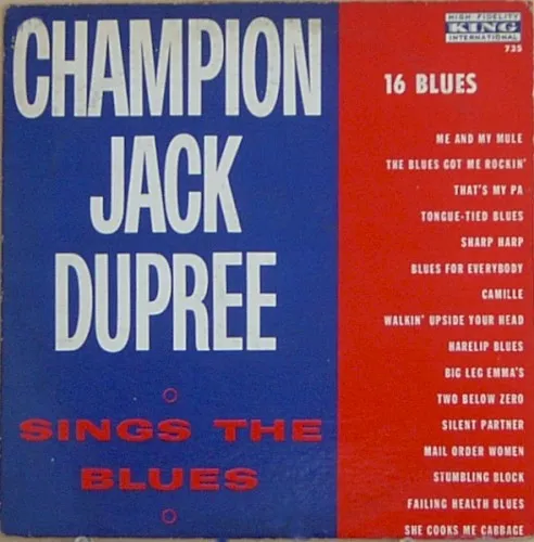 Champion Jack Dupree Sings the Blues 封面