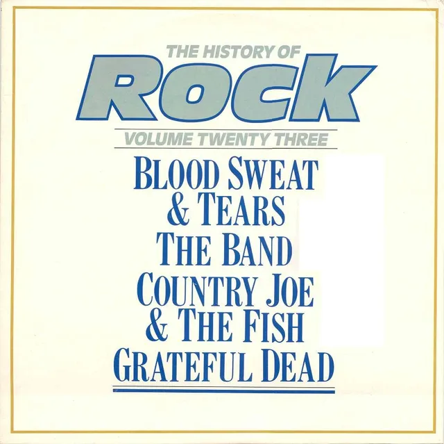 The History of Rock, Volume Twenty Three 封面