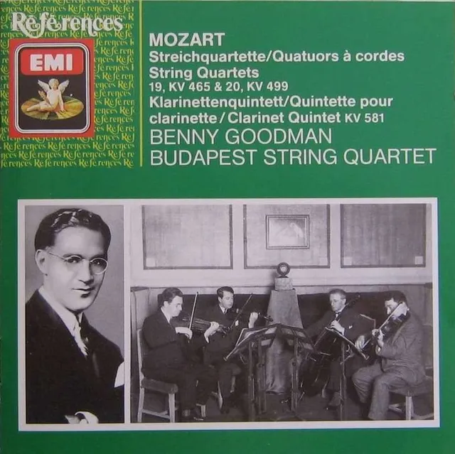 String Quartets 19, KV 465 & 20, KV 499 / Clarinet Quintet KV 581 封面