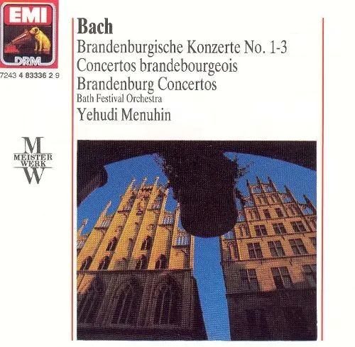 Brandenburgische Konzerte Nos. 1-3 封面