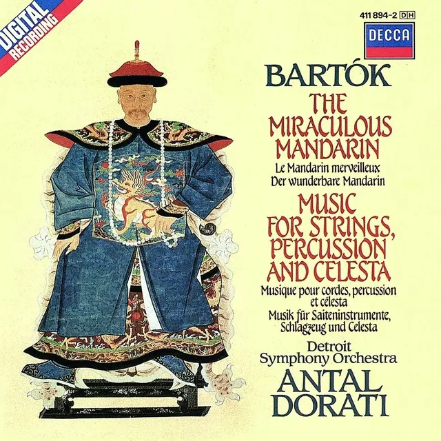 The Miraculous Mandarin / Music For Strings, Percussion and Celesta 封面
