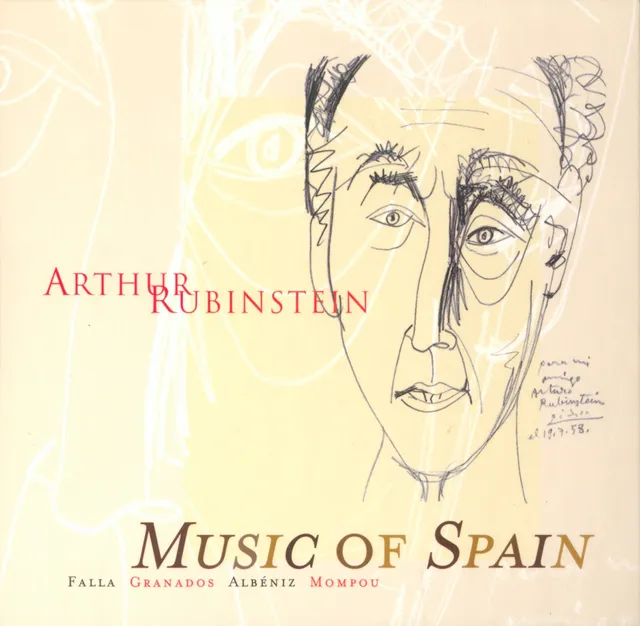 The Rubinstein Collection, Volume 18: Granados / Falla / Albéniz / Mompou 封面