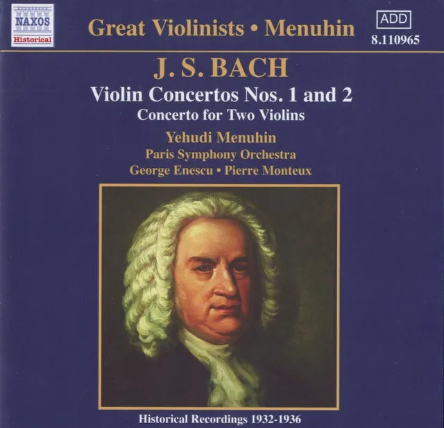 Violin Concertos nos. 1 and 2 / Concerto for Two Violins 封面