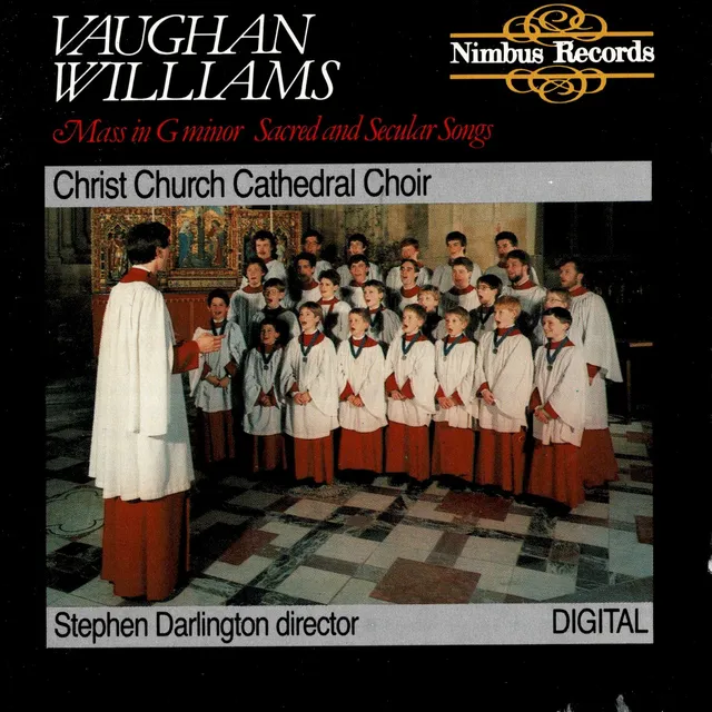 Mass in G minor / Sacred and Secular Songs 封面