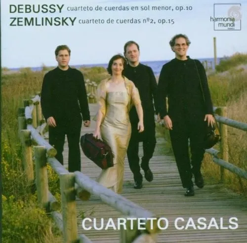 Debussy: Cuarteto de cuerdas en sol menor, op. 10 / Zemlinsky: Cuarteto de cuerdas n.º 2, op. 15 封面