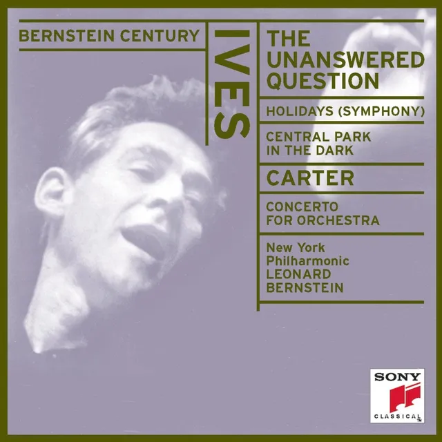 Ives: The Unanswered Question / Holidays (Symphony) / Central Park in the Dark / Carter: Concerto for Orchestra 封面
