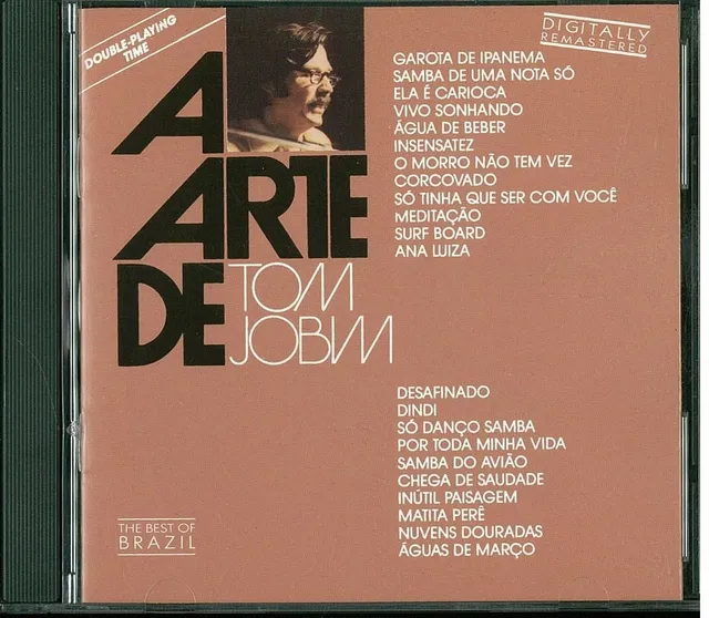 A arte de Tom Jobim 封面