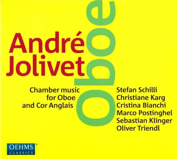 Chamber Music For Oboe And Cor Anglais 封面