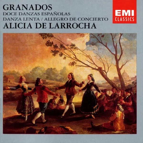 Doce danzas españolas / Danza lenta / Allegro de concierto 封面