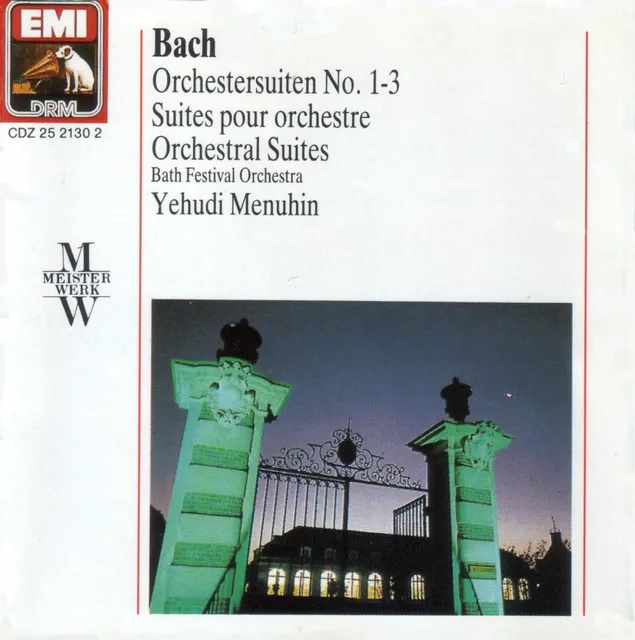 Bach Orchestral Suites Nos. 1 - 3 封面